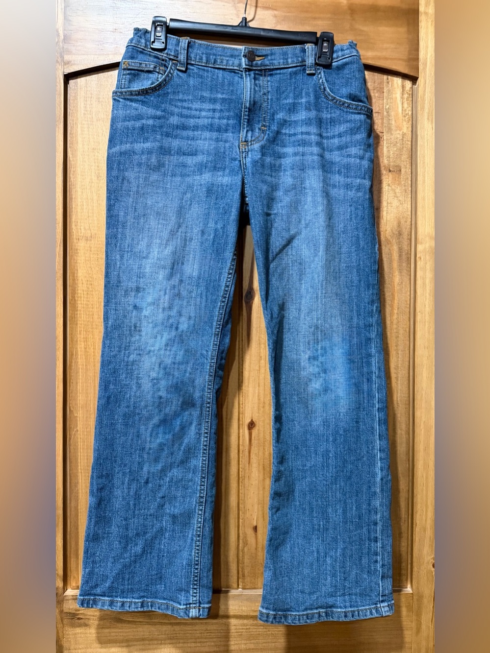 📕📚Back to School! Wrangler Boy’s 16 Husky Sized Bootcut Jeans